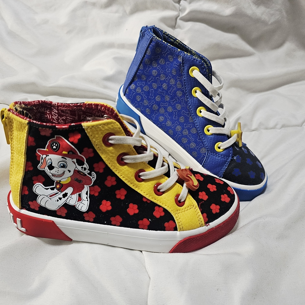 Paw Patrol Kids High-Top Sneakers - Multi-Color